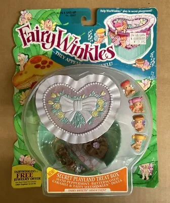BRAND NEW Fairy Winkles Secret PlayLand Treat Box With Candy/Dolls 1994 Ages 4+ • $59.99