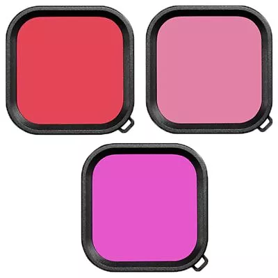 Color Filters Camera Lens Protector Filter Set Light Strainer For GoPro HERO 8 • $14.88