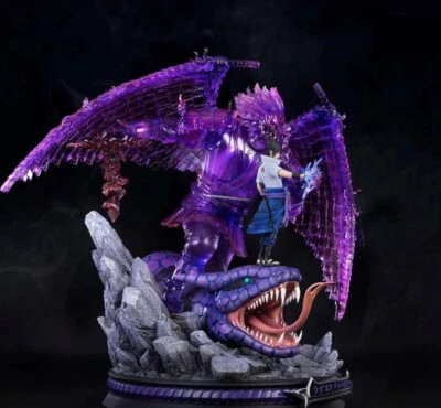 $27 • Buy Anime Figure Uchiha Sasuke GK Action Figure Collection Model Statue Gift