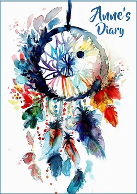2024-2025 Financial Year Diary Personalised With Your Name Dreamcatcher A5 • $22.95