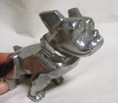 Vintage Mack Truck Hood Ornament Bull Dog Metal Chrome Plt Original OEM 87931 • $60