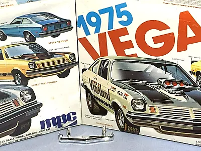 Mpc 1975 Chevrolet Vega Annual Kit#1-7527 1/25 Amt Nos Chrome Front Bumper Only! • $14.99