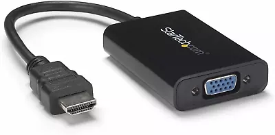 Startech.Com HDMI To VGA Adapter – 1920X1080 – HDMI Converter With Audio  • $54.99