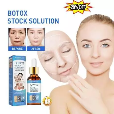 £5.58 • Buy Botox Wrinkle Remover Instant Anti-Aging Face Serum Retinol Skin Tightening @I