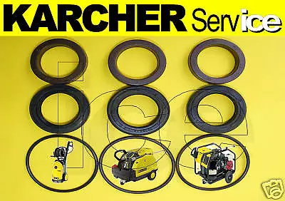 GENUINE ORIGINAL KARCHER PUMP SEAL O-RING PARTS KIT 500 558 601 601c 801B +  • £47.99