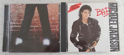 Michael Jackson - Off The Wall (special Edition) + Bad • £1.75