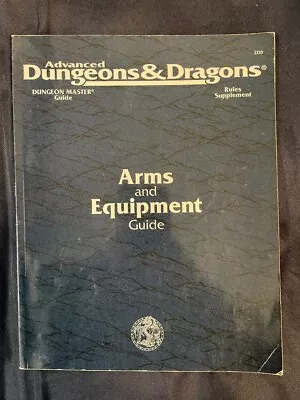 Arms & Equipment Guide 2123 Advanced Dungeons & Dragons • $20