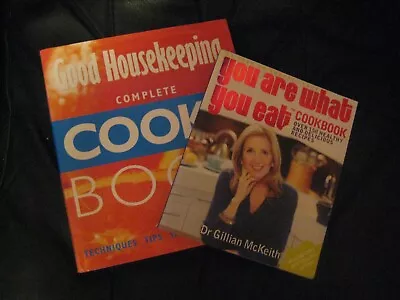 Good Housekeeping Complete Cook's Book + You Are What You Eat • £6