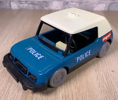Rare Vintage Playmobil Police Car Blue 1976 Geobra Missing Siren • £11.99