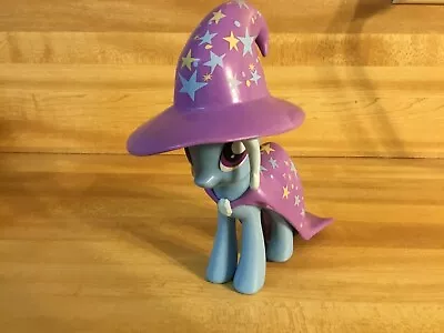 2014 Hasbro My Little Pony Trixie Lulamoon 6  Vinyl Figure Collectible Hat Cape • $15