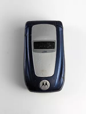 Motorola I Series I760 - Blue And Silver Flip Phone • $19.95