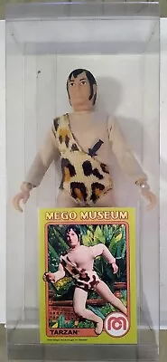 Vintage 1974 Mego Tarzan WGSH 8  T1 W/Promo Card & Case✨💯% COMPLETE & ORIGINAL✨ • $125