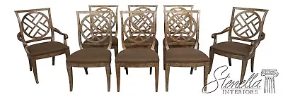 L63151EC: Set Of 8 HICKORY CHAIR CO Modern Design Dining Room Chairs • $2395