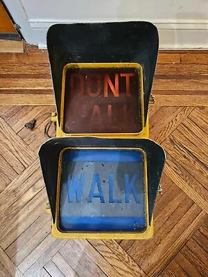 Vtg Walk  Dont Walk Traffic Light - READ READ • $599.99