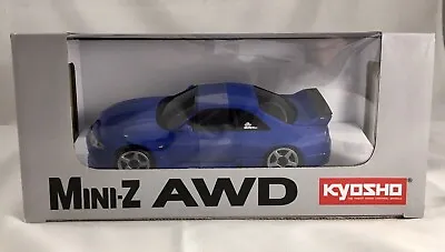 Kyosho MINI-Z AWD NISSAN SKYLINE GT-R NISMO R33 Readyset MA-020 32616BL Drift • $226.01