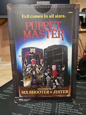 ULTIMATE SIX SHOOTER & JESTER Puppet Master 4  Action Figure 2-pack Neca 2023 • $43.42