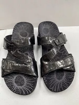 £26.92 • Buy Vionic Lauren Adjustable Strap Comfort Slide Sandal Orthaheel Slip On Womens 10W