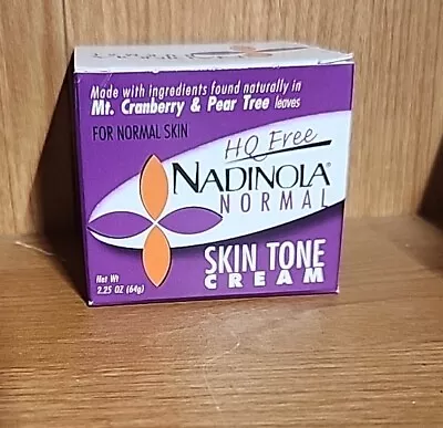 HQ Free Nadinola Skin Tone Cream  With Mt. Cranberry & Pear Tree Leaves  • $13.99