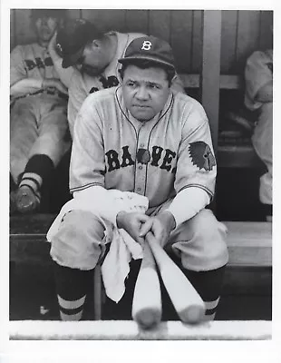 Babe Ruth 8x10 Photo Boston Braves Baseball Picture Holding Bats Mlb • $4.99