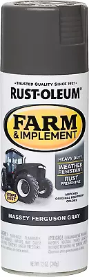 280133 Farm & Implement Spray Paint 12 Oz Massey Ferguson Gray • $28.81