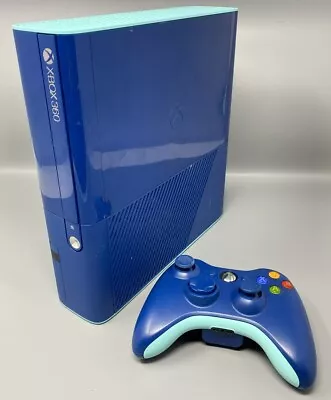 Xbox 360E 1538 Console 500GB - Blue Teal Special Limited Edition • $147.05