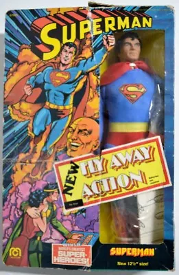 Mego SUPERMAN 12  FLY AWAY Action Figure WGSH High Grade 1977 • $219.99