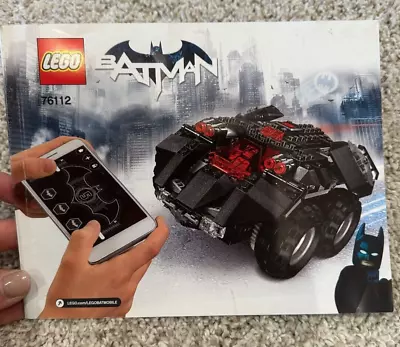 Remote Control Batmobile Lego Complete Set #76112 • $20.50