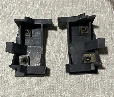 BMW E30 Front Plastic Bumper Mounting Brackets US To Euro Conversion Late Model • $107.25