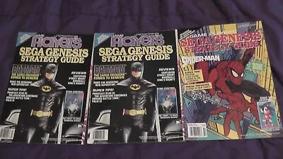 Magazine Collection Game Player's Sega Genesis Strategy Guide Spider-man Batman • $52.49