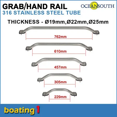 $18 • Buy 316 Stainless Steel Marine Hand/Grab Rail - Boat/Yacht Handrail 
