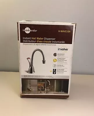 InSinkErator H-Wave-SN Instant Hot Water Dispenser System SATIN NICKEL - NEW • $198