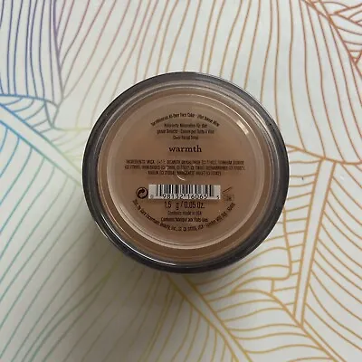 BareMinerals All-Over Face Color Loose Powder Bronzer WARMTH 1.5g Brand New • £29.95