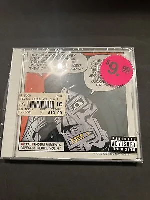 MF Doom Special Herbs Vol. 3 And 4 CD Brand New Sealed  • $79.99