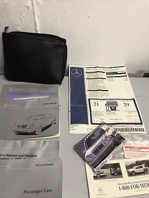 1998 Mercedes W210 Owners Manual Rare Service Warranty E320 E430 E300 Book #a4 • $19.99