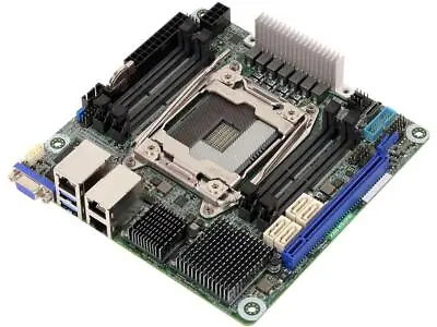 ASRock Rack X299 WSI/IPMI Mini ITX Server Motherboard Single Socket R4(LGA 2066) • $469.48