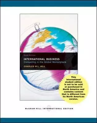 International Business With Online ... Hill Charles W • £8.49