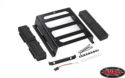 RC4WD Rear Bed Rack And Tool Box With Light Bar For Vanquish VS4-10 VVV-C1389 • $100