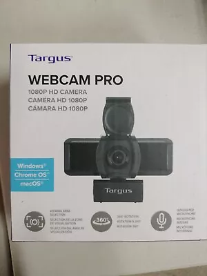 Targus Webcam Pro 1080P HD Camera Windows Chrome Os Mac Os New • $15