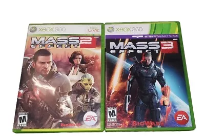 Mass Effect 2 And 3 Bundle For Xbox 360 4 Discs Complete • $8.99