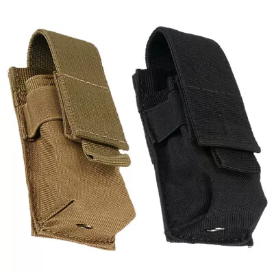 Molle Tactical Flashlight Pouch Holster Belt Carry Case Duty Pepper Spray Holder • $7.99