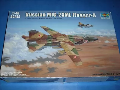 1/48 Trumpeter Mig-23ml Flogger G - Pre-owned • $32.99