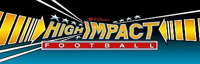 High Impact Football Marquee Header/Backlit Sign • $15.75