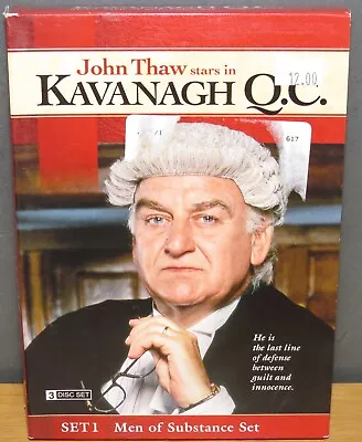 Kavanagh QC - Set 1: Men Of Substance Set( 1995) - DVD - 3 Disc 6 Episodes • £3.50