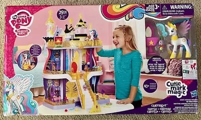 Hasbro My Little Pony Cutie Mark Magic Canterlot Castle 2014 *Box Damage* • $299.99