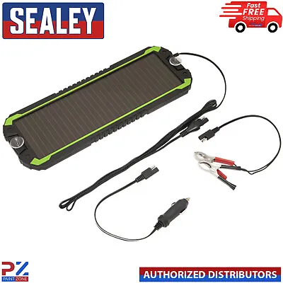 £22.68 • Buy Sealey 12V Car,Van,Boat,Caravan,Camper Solar Panel Trickle Battery Charger SPP01