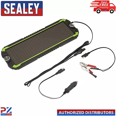 £22.68 • Buy Sealey 12V Car,Van,Boat,Caravan,Camper Solar Panel Trickle Battery Charger SPP01