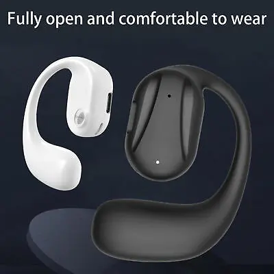 £10.06 • Buy Bone Conduction Headphone Clip Ear Wireless Bluetooth Earphone Bluetooth