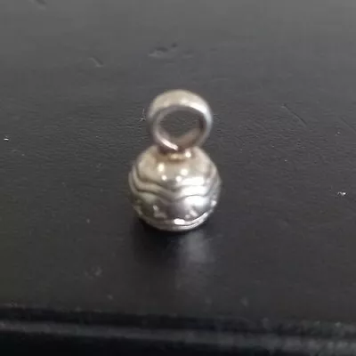 Vintage Solid Sterling 925 Silver THOMAS SABO KETTLE BELL CHARM  10x5mm 2grams • $0.01