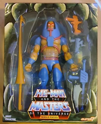 MAN-E-FACES Masters Of The Universe Classics Filmation Brown Mailer 2.0 Super7 • $120