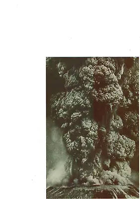 Mt. St. Helens WA Erupting May 18 1980 Postcard • $2.70